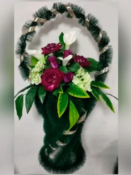 Венки и корзины